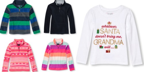 The Children’s Place: Fleece Pullovers $4.99 Shipped & More (Deals End Tonight)
