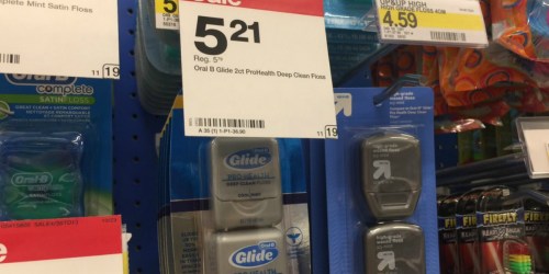 Target: Oral-B Glide Floss 2-Pack Only $2.95