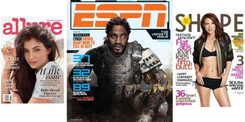 FREE ESPN, Allure or Shape Magazine Subscription