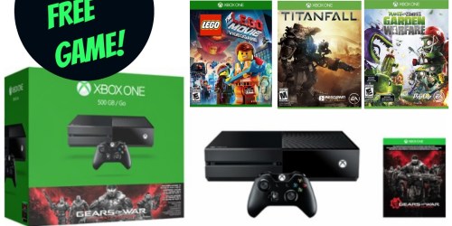 Best Buy: FREE XBOX Game Up to $59.99 Value w/ XBOX Console Purchase (Today Only)