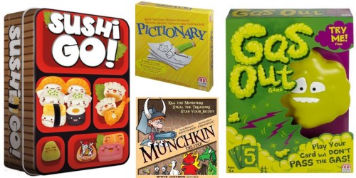 Target.com: SUSHI GO! Only $6.01,  Pictionary Only $6.99, Pie Face! Only $10.49 + More