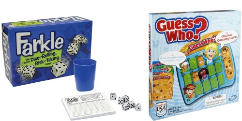 Amazon: Board Games As Low As $6.99 Guess Who, Yahtzee & More