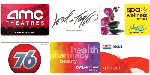 Big Savings On Gift Cards = $100 CVS Gift Card Only $88, $100 Gas Cards Only $93 & More