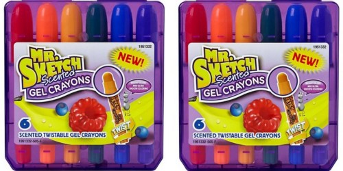 Target: Mr. Sketch Scented Twistable Gel Crayons 6-Count Only $3.99 Today Only (Reg. $7.99)