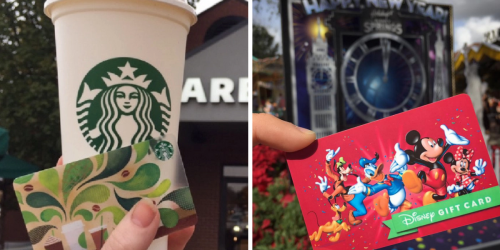 Disney Movie Rewards Members: $10 Starbucks Or Disney Gift Card Only 1,100 Points
