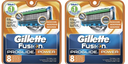 Amazon: 8 Pack of Gillette Fusion ProGlide Razor Blade Refills Only $19.15 Shipped
