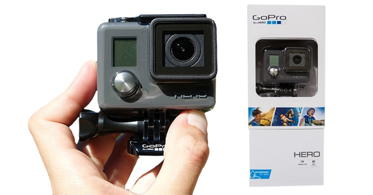 Amazon GoPro Hero Action Camera Only 89.99 Shipped (Regularly 129.99)