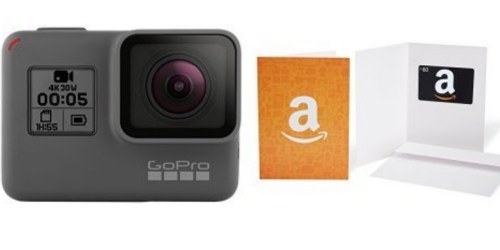 Amazon: GoPro HERO5 Only $399.99 + Get a FREE $60 Amazon.com Gift Card & a $20 Shutterfly Code