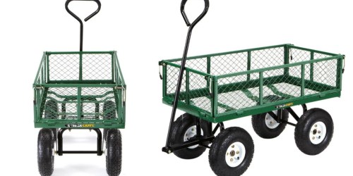 Home Depot: Gorilla Carts Steel Utility Cart 400lb Capacity Only $60 Shipped + More