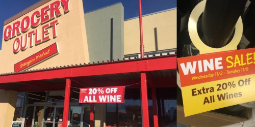 Grocery Outlet: Extra 20% Off Wine Sale = Bottles As Low As $3.19 (Up to $17.99 Retail Value) + More
