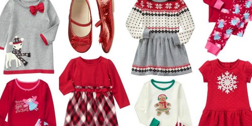 Gymboree: FREE Shipping Sitewide Today Only = $10 Holiday PJ’s, $12.99 Christmas Dresses + More