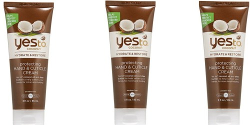 Amazon: Yes to Coconut Protecting Hand & Cuticle Cream Only $3.01 Shipped (Nice Stocking Stuffer)