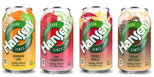 Amazon: Hansen’s Natural Cane Soda 24 Can Variety Pack Only $5.44 Shipped (23¢ Per Can)