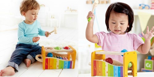 Amazon: 50% Off Hape Toys = Pound & Tap Bench w/ Xylophone Only $15 (Reg. $29.99) + More