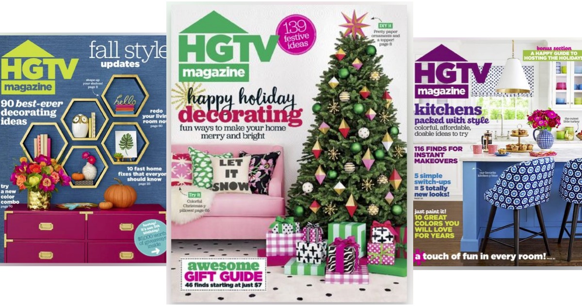 HGTV Magazine Subscription As Low As 9 49 Shipped Per Year That S   Hgtv Magazine 