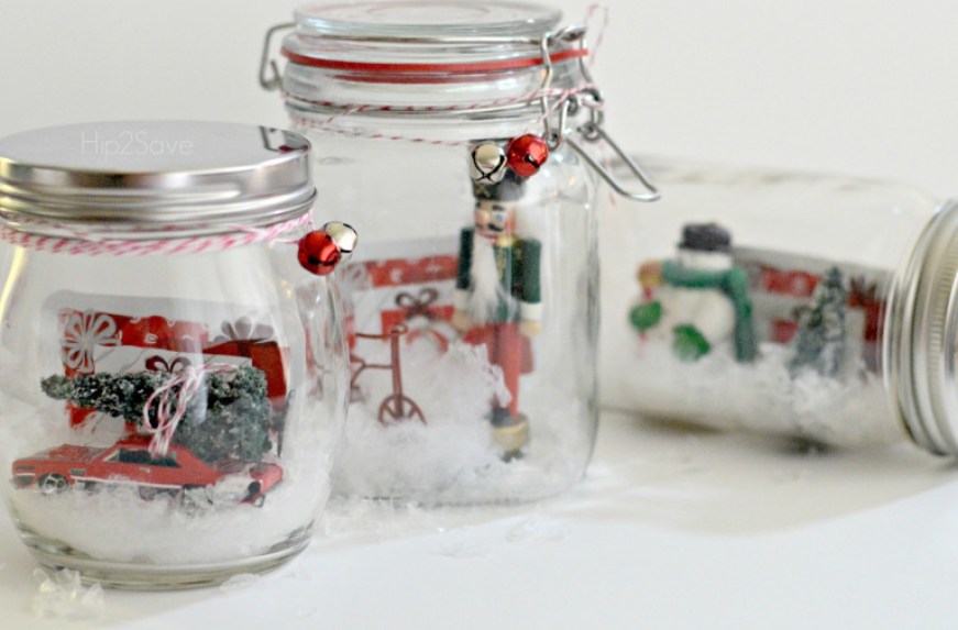 Gift Card Snow Globes 