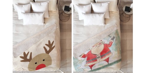 Target: Up to $25 Off Holiday Decor Purchase = Holiday Sherpa Throws $46 Shipped (Reg. $63)