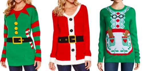 JCPenney: Up to 33% Off Online Orders = Holiday Sweaters AND Women’s Boots Only $14.99 Each