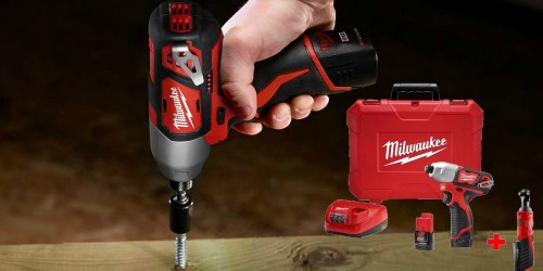 Home Depot: Milwaukee Cordless Hex Impact Driver Combo Kit Only $99 Shipped (Regularly $228)