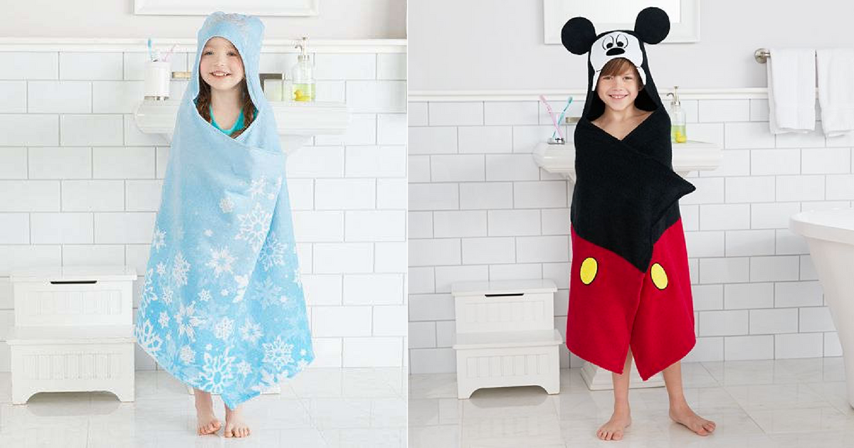 Kohl's *HOT* Kid's Hooded Bath Wraps Only 5.83 Each (Regularly Up To