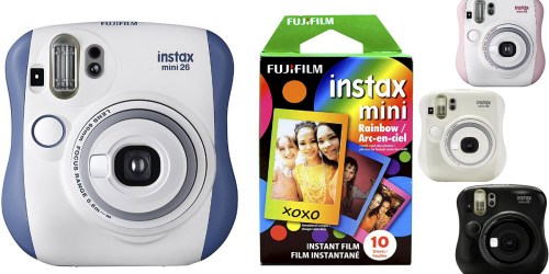 Amazon: Fujifilm Instax Mini 26 Camera & Film Bundle $49.99 Shipped (Or $19.99 w/ Discount Code)