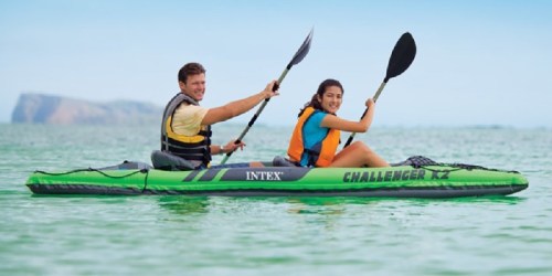 Amazon: Intex 2-Person Inflatable Kayak w/ Aluminum Oars & Pump Only $69.99 Shipped