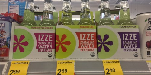 Walgreens: Izze Sparkling Water 4-Packs Only 74¢ Each (After Register Reward)