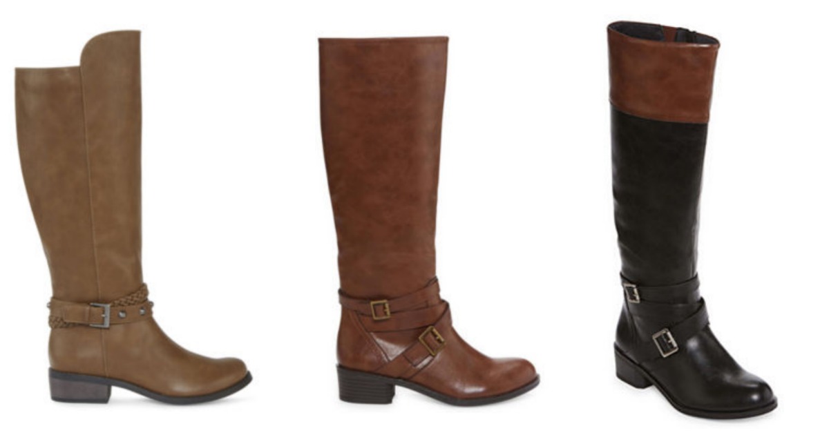 women's boots on sale jcpenney