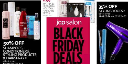 JCPenney: 50% Off Hair Products = HOT Deals on Joico, Redken, Matrix & More