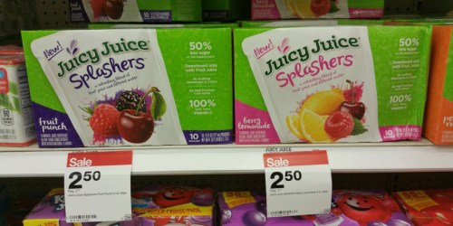 Target: FREE Juicy Juice Splashers 10-Count Boxes (After Cash Back)