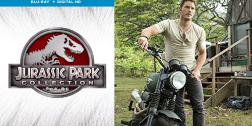Amazon: Jurassic Park 4-Movie Collection Blu-ray Only $19.99 (Regularly $44.96)