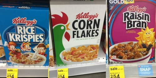 Walgreens: Kellogg’s Cereals Only $1.50 Per Box