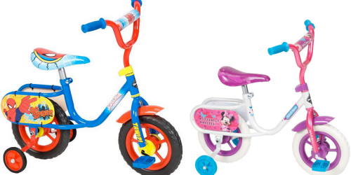 Kmart: Marvel & Disney Kid’s Bikes w/ Training Wheels ONLY $19 (Regularly $49.99)