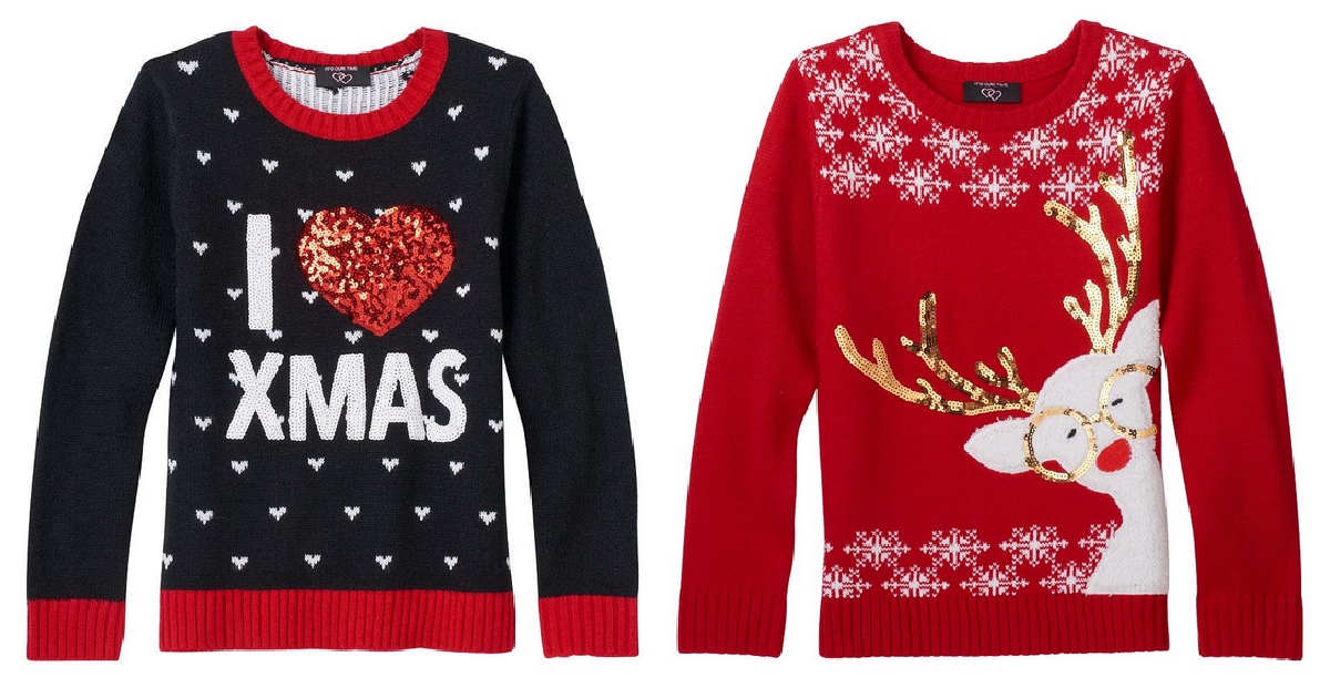 Kohl s Ugly Christmas Sweaters As Low As 7.99 Regularly 40