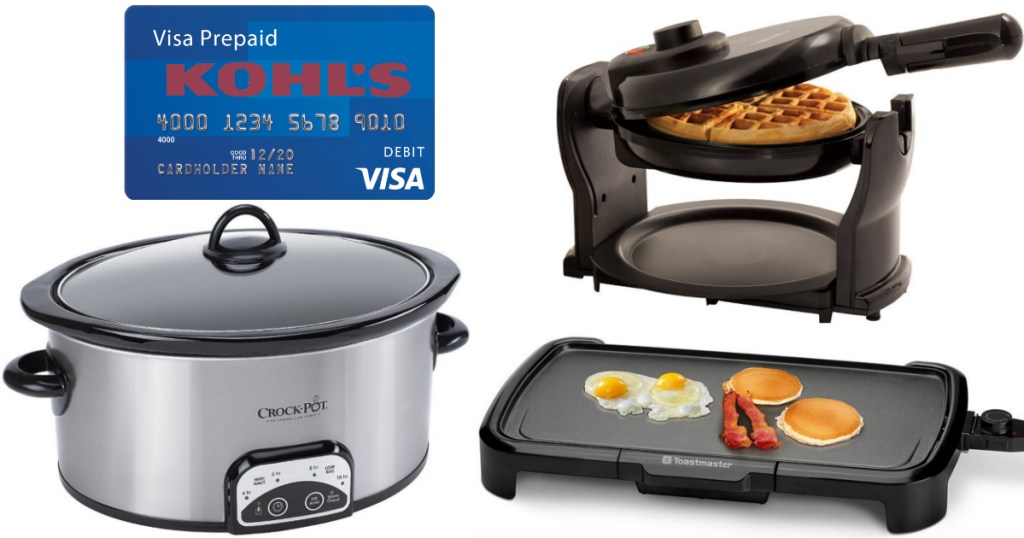 kohl-s-crock-pot-waffle-maker-griddle-only-14-97-after-rebates