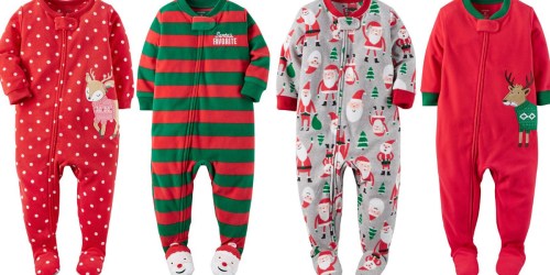 Kohl’s.com: $10 Off $50 Apparel Purchase + 20% Off = Carter’s Footed Pajamas Just $5.25 Each Shipped