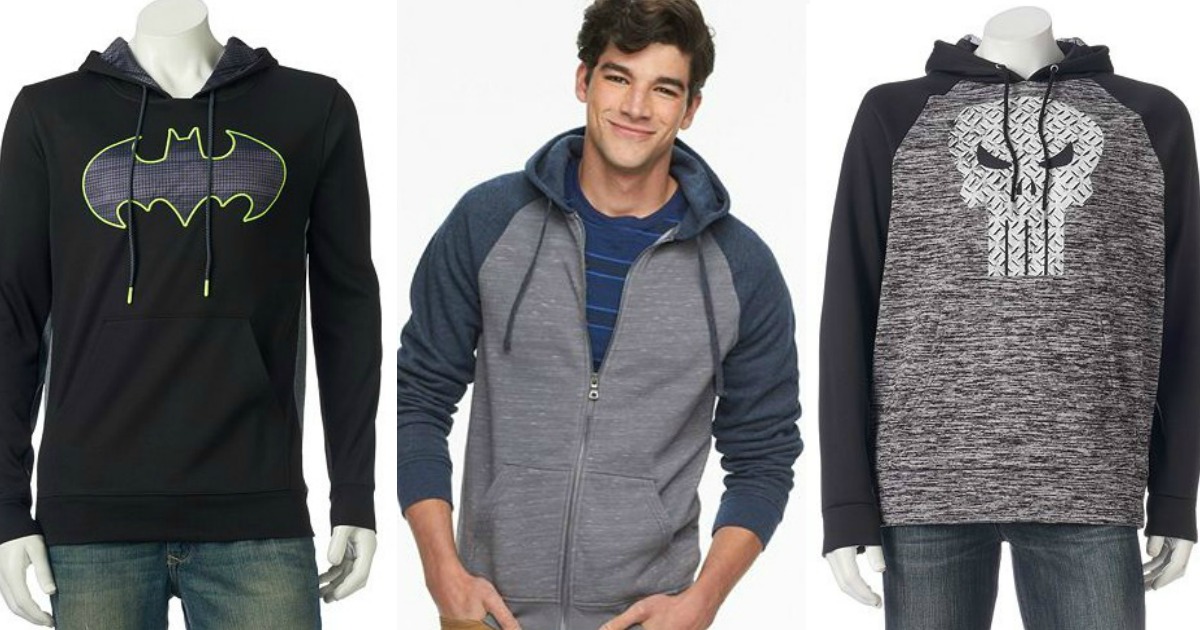 kohls mens sweatshirts