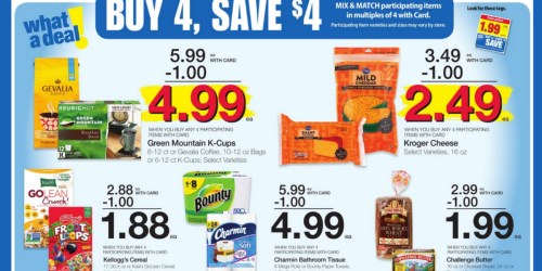 Kroger: Buy 4 & Save $4 Event = 99¢ ALL Laundry Detergent or Snuggle Fabric Softener + More Deals