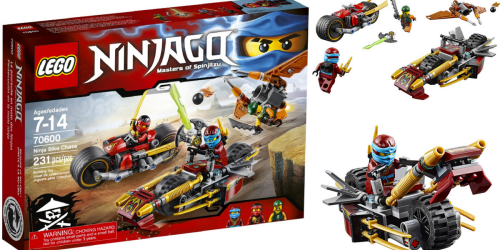 LEGO Ninjago Ninja Bike Chase ONLY $11.19 (Regularly $19.99)