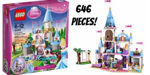 LEGO Disney Princess Cinderella’s Romantic Castle Only $45.59 (Regularly $69.99) + More