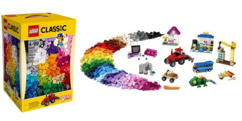 Walmart: Classic LEGO Large Creative Box Only $54 Shipped (Includes 1500 Pieces)