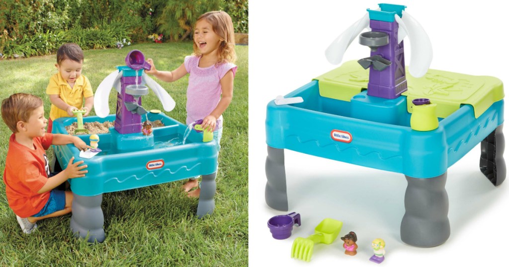 little tikes sandy lagoon waterpark play table