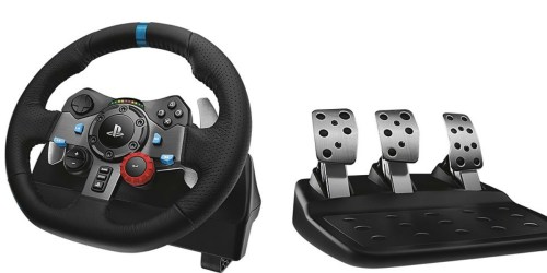 Logitech G29 Driving Force Racing Wheel for PS3 and PS4 Only $200 Shipped (Reg. $399.99)