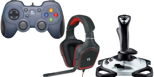50% Off Logitech Items = Gaming Pad Only $12.49 (Regularly $24.99) + More
