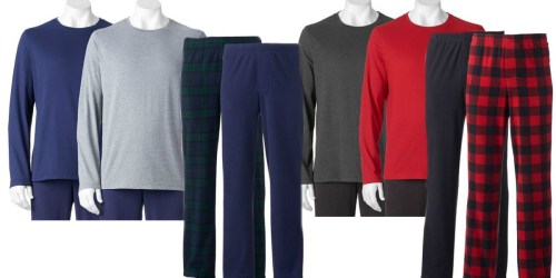 Kohl’s: Men’s 2-Pack Lounge Pants or Tees Only $8.49 ($4.25 Each)