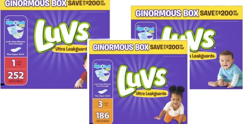 Amazon Family: Luvs Diapers Only 6¢ Each (+ Awesome Buys on Huggies Diapers and Wipes)