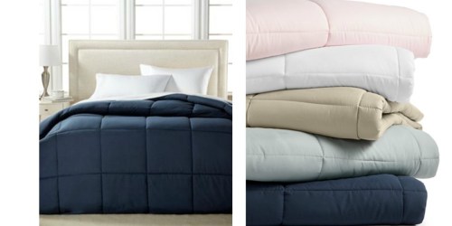Macy’s: Microfiber Down Alternative Comforter – ALL Sizes Only $19.99 (Reg. $100) + More