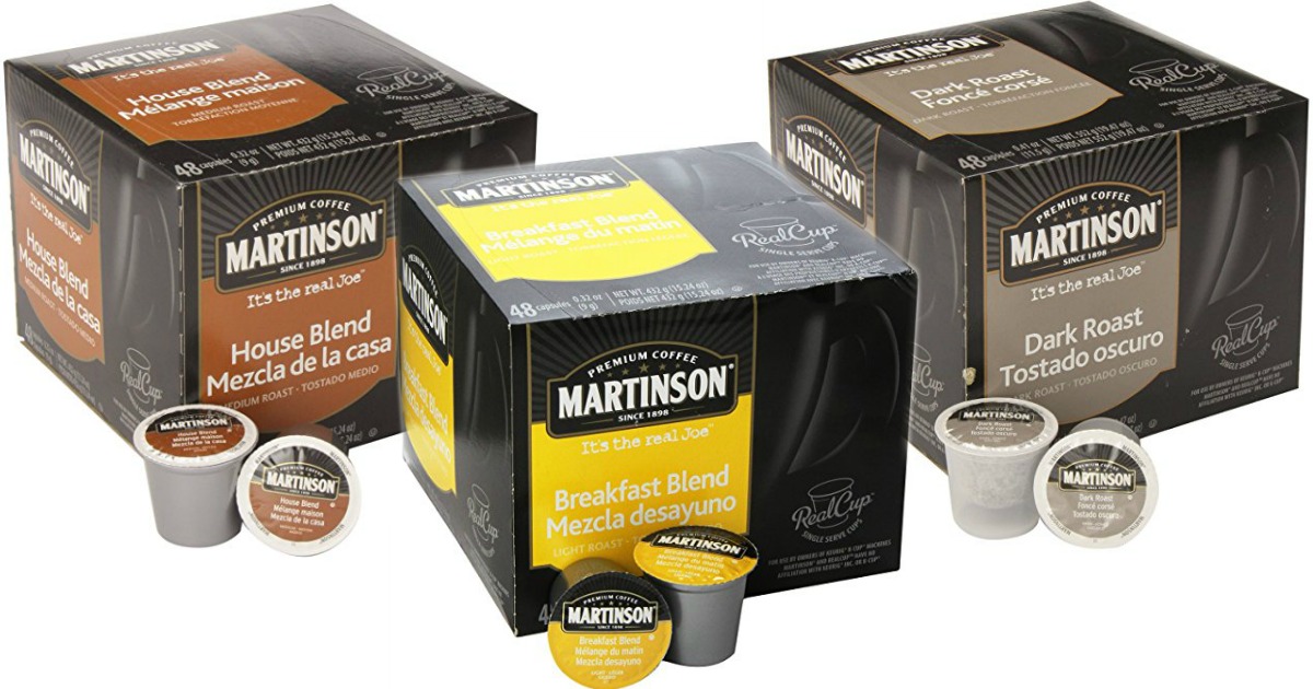Amazon 35 Off Martinson Coffee KCups = as Low as 31¢ Per KCup Shipped