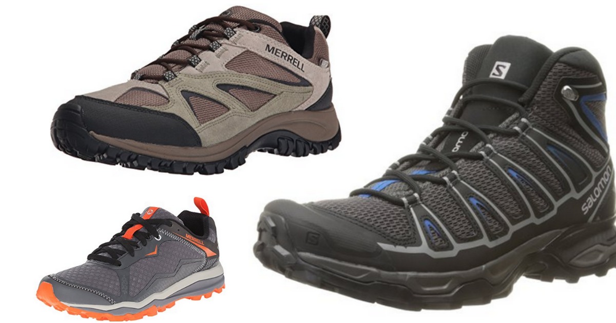 Amazon: Up to 40% Off Hiking Shoes - Merrell, Salomon & More (Today Only)