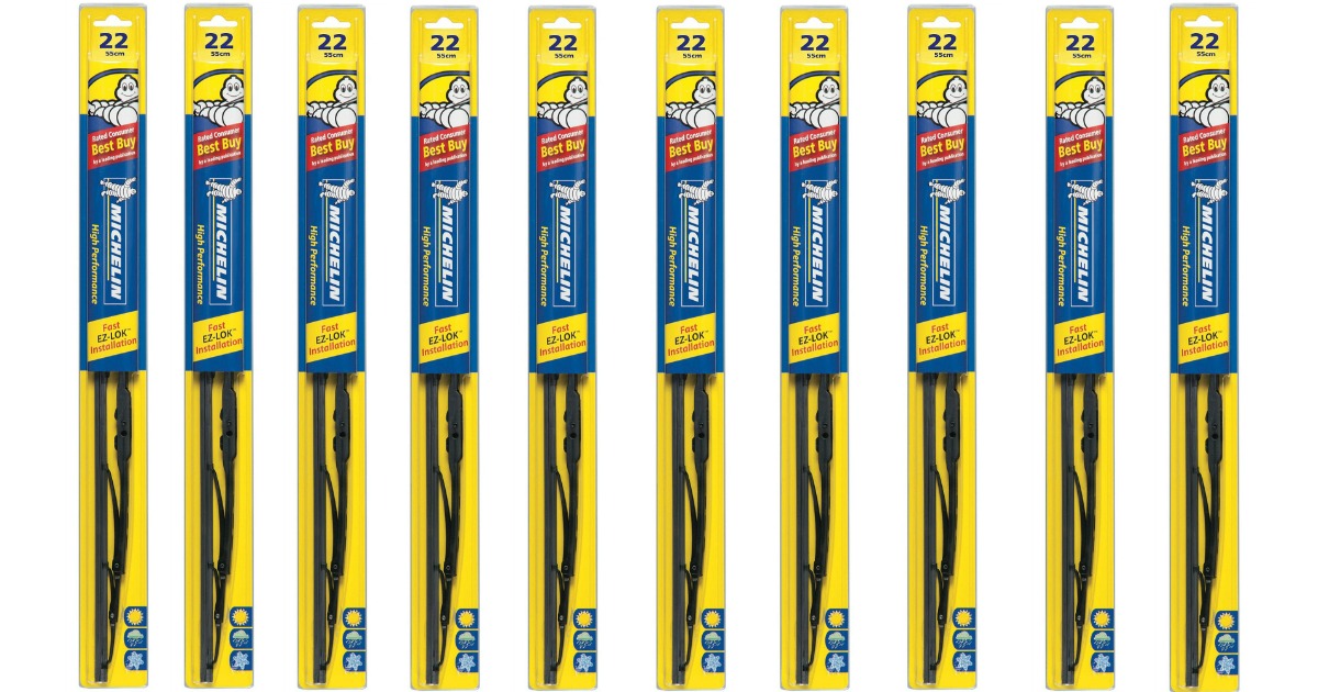 Walmart Michelin High Performance Wiper Blades Only 3 24 5 18 Hip2save